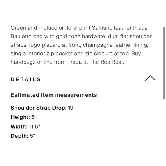 Prada Saffiano Leather Green Bauletto Bag - Picture 4 of 16